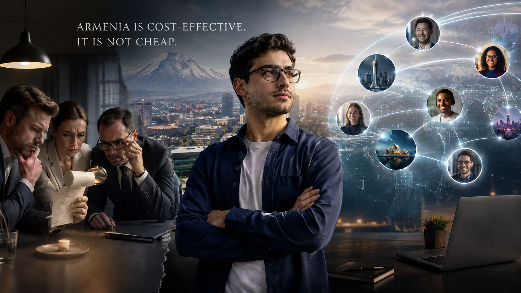 Armenia is cost-effective, not cheap - Meettal tech recruitment illustration